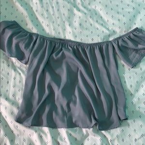 off the shoulder top